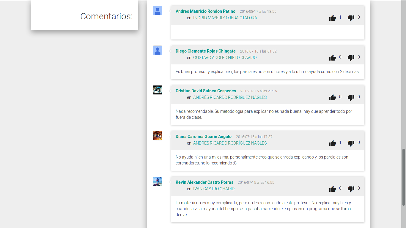 CourseComments